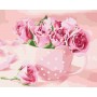 Картина за номерами Чайні троянди 40х50 см арт. КНО2923 ISBN 4823104300854