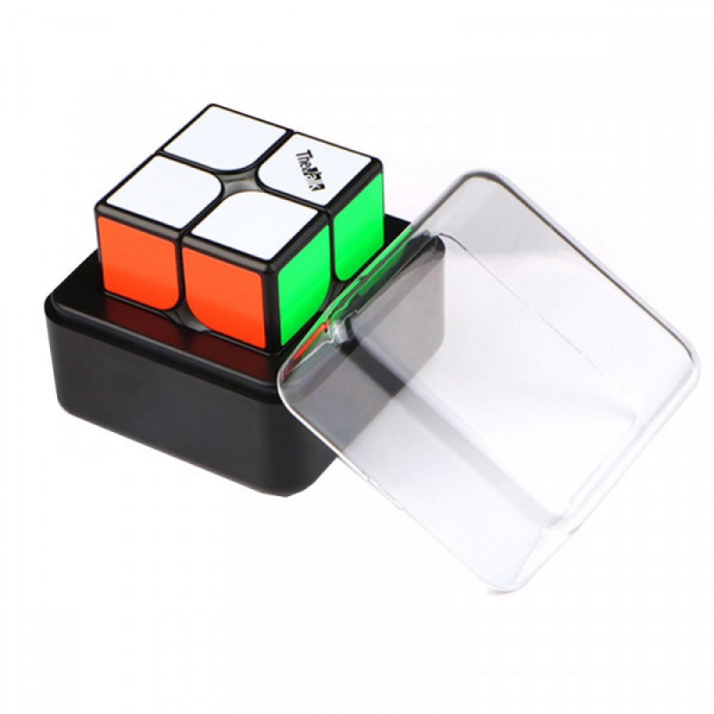 Кубик Рубіка 2x2 QiYi Valk2 M black | Магнітний Валк 2х2 чорний