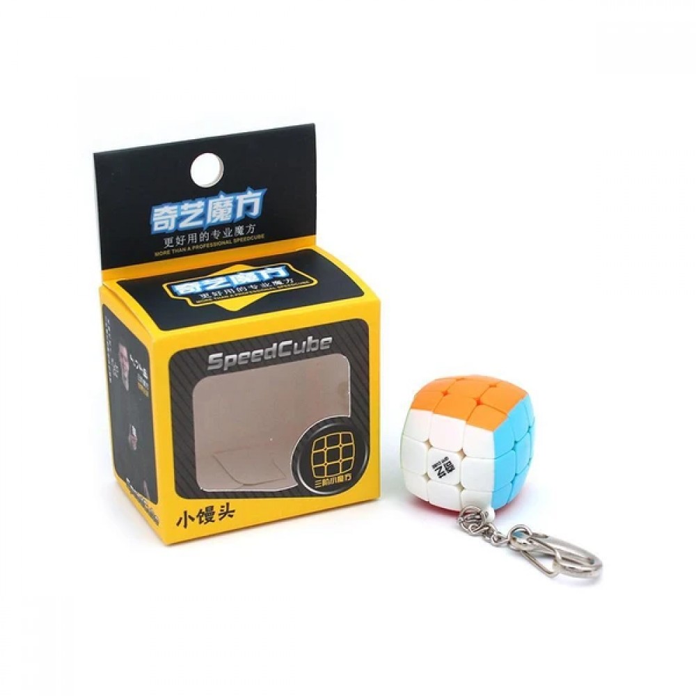 QiYi Mofangge Keyring | Брелок Кубик Рубіка 3х3 кольоровий