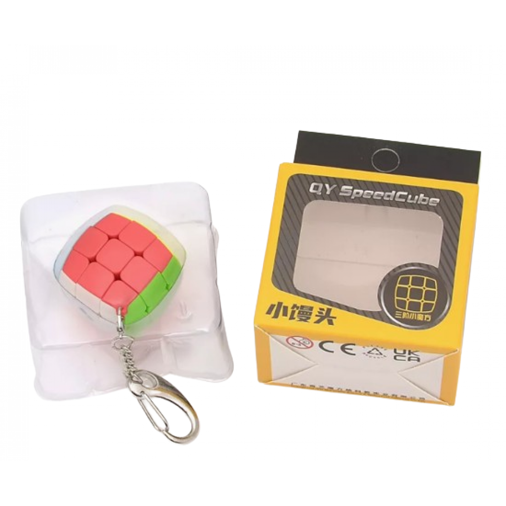 QiYi Mofangge Keyring | Брелок Кубик Рубіка 3х3 кольоровий