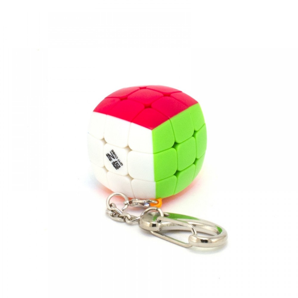 QiYi Mofangge Keyring | Брелок Кубик Рубіка 3х3 кольоровий