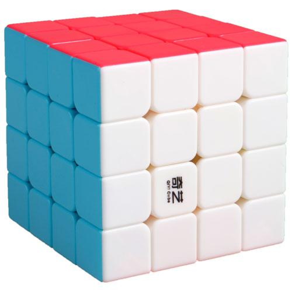 Кубик Рубіка 4х4 QiYi QiYuan stickerless | Кубик Чіі 4х4 кольоровий