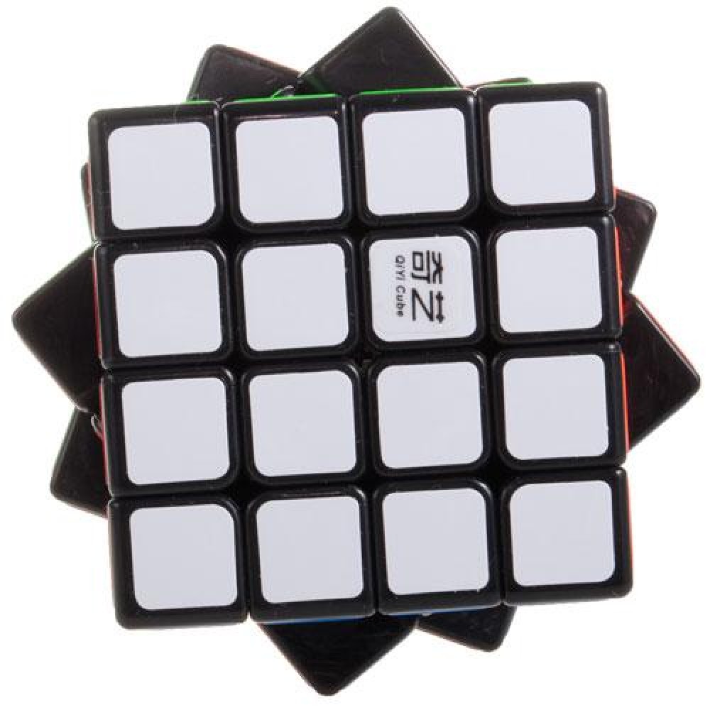 Кубик Рубіка 4х4 QiYi QiYuan black | Кубик Чіі 4х4 чорний