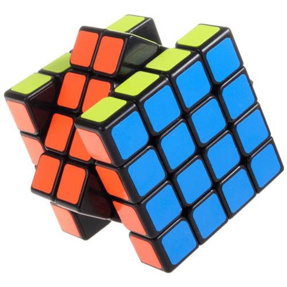 Кубик Рубіка 4х4 QiYi QiYuan black | Кубик Чіі 4х4 чорний