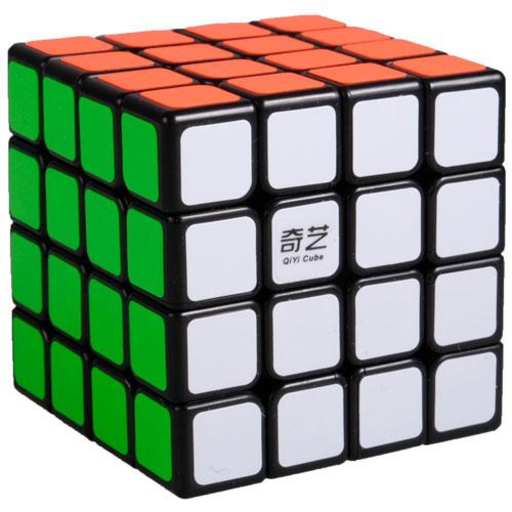 Кубик Рубика 4х4 QiYi QiYuan black | Кубик Чии 4х4 чёрный