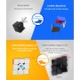 Кубик Рубика 3х3 GAN 356 RS Numerical IPG stickerless | Ган 356 нумерикал без наклеек