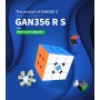 Кубик Рубика 3х3 GAN 356 RS Numerical IPG stickerless | Ган 356 нумерикал без наклеек