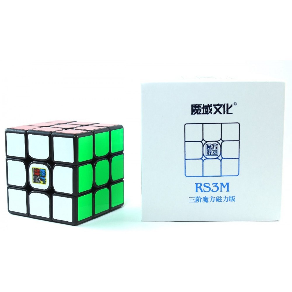Кубик Рубика 3х3 MoYu MoFangJiaoShi MF3 RS3M magnetic stickerless | Кубик 3x3 без наклеек МоЮ