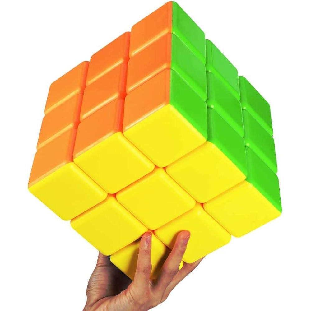 Кубик Рубика 3х3 Big Cube stickerless | Большой Кубик Рубика 18 см без наклеек