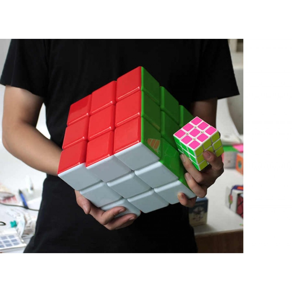 Кубик Рубика 3х3 Big Cube stickerless | Большой Кубик Рубика 18 см без наклеек