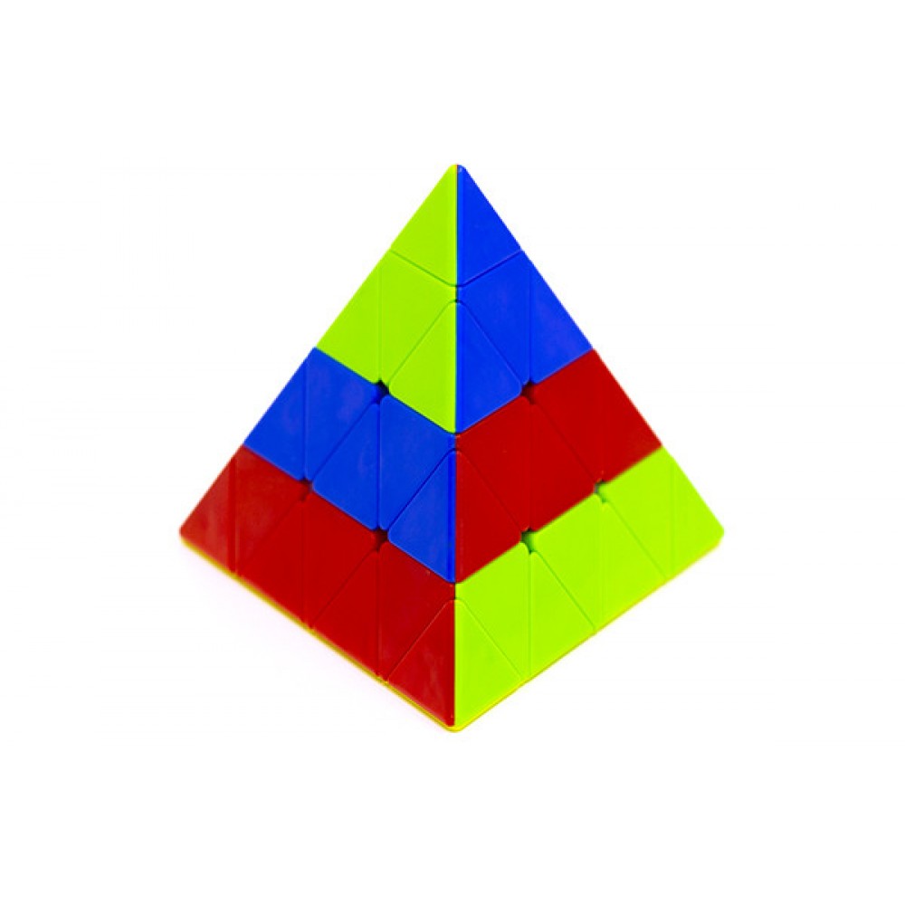 Пирамидка QiYi Master Pyraminx 4x4 stickerless | Пирамидка 4х4 без наклеек