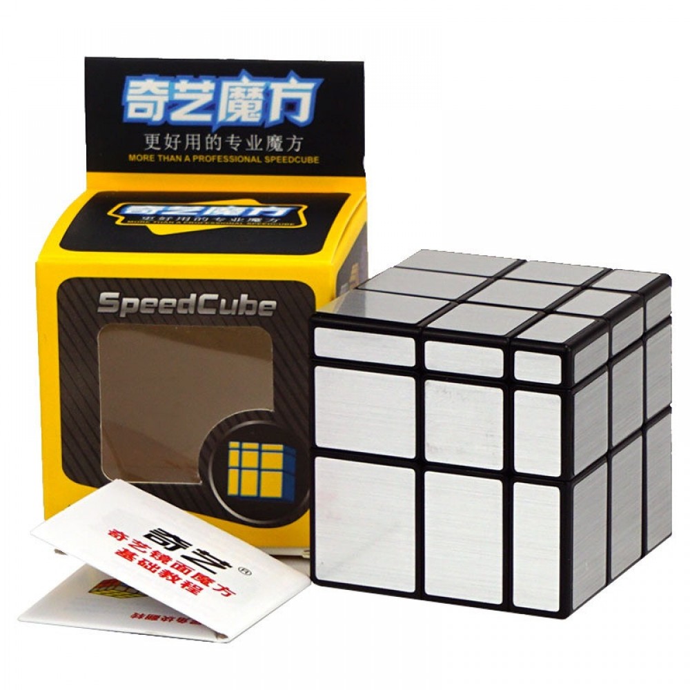 Зеркальный кубик 3x3 | QiYi MoFangGe Mirror silver