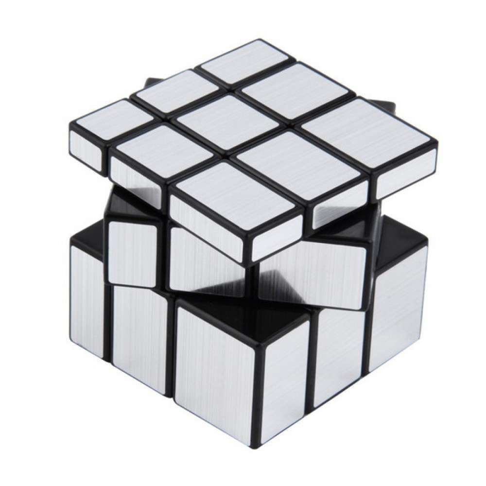 Зеркальный кубик 3x3 | QiYi MoFangGe Mirror silver