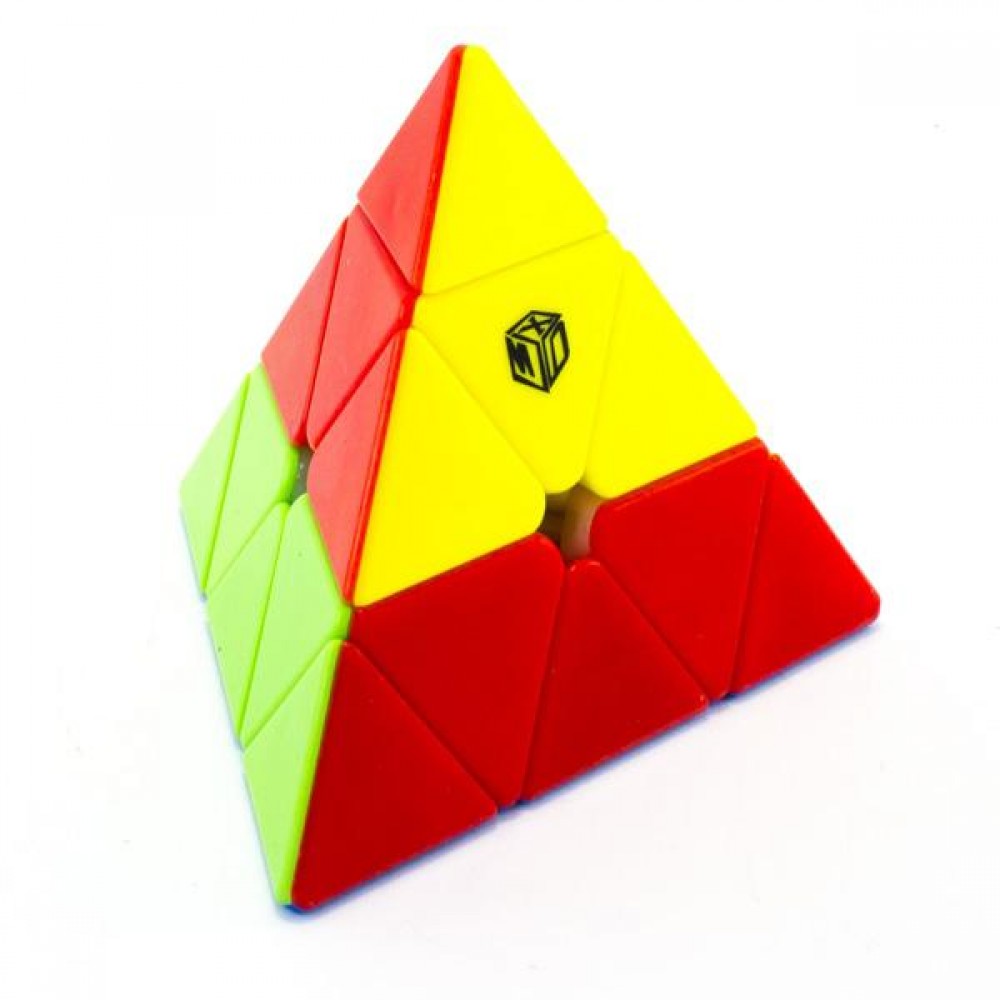 Пирамидка X-man Magnetic Pyraminx stickerless | Магнитная пирамидка 3х3 без наклеек