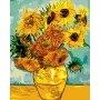 Картина за номерами Соняшники Ван Гог 40х50 см арт. КНО098 ISBN 4823104300700