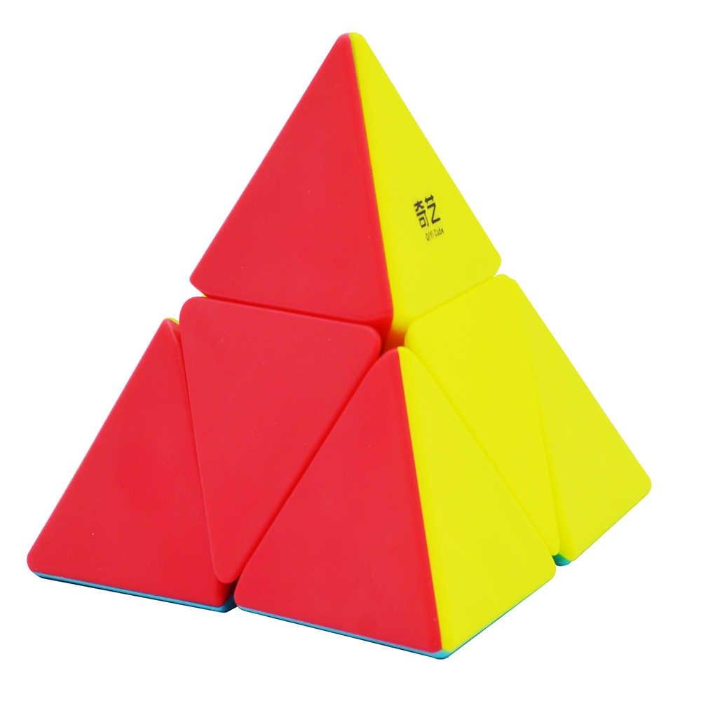 QiYi Pyramorphix 2x2 stickerless | Піраморфікс (пірамідка) 2х2 без наліпок