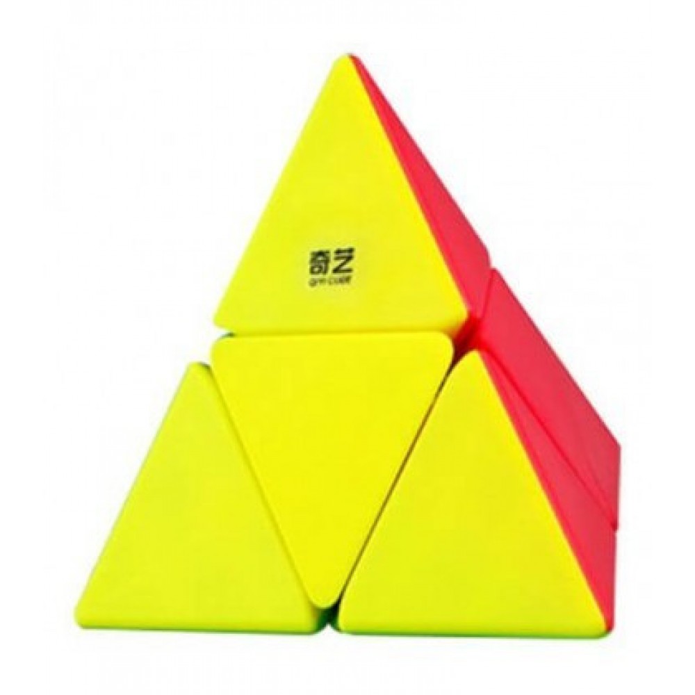 QiYi Pyramorphix 2x2 stickerless | Піраморфікс (пірамідка) 2х2 без наліпок