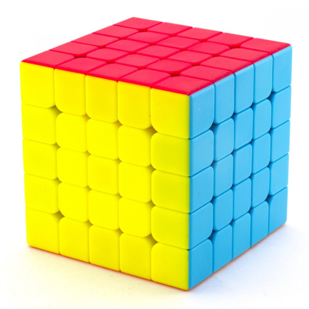 Кубик Рубика 5х5 Qiyi QiZheng S stickerless | Кубик Чии 5х5 без наклеек