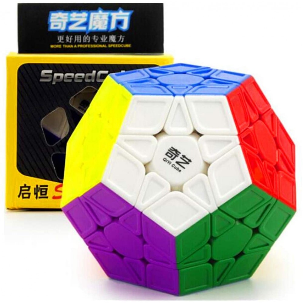 QiYi MoFangGe Qiheng Megaminx Sculpture stickerless | Мегаминкс без наклеек