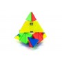 QiYi Qiming Piraminx stickerless | Пирамидка Мефферта 3х3 цветная
