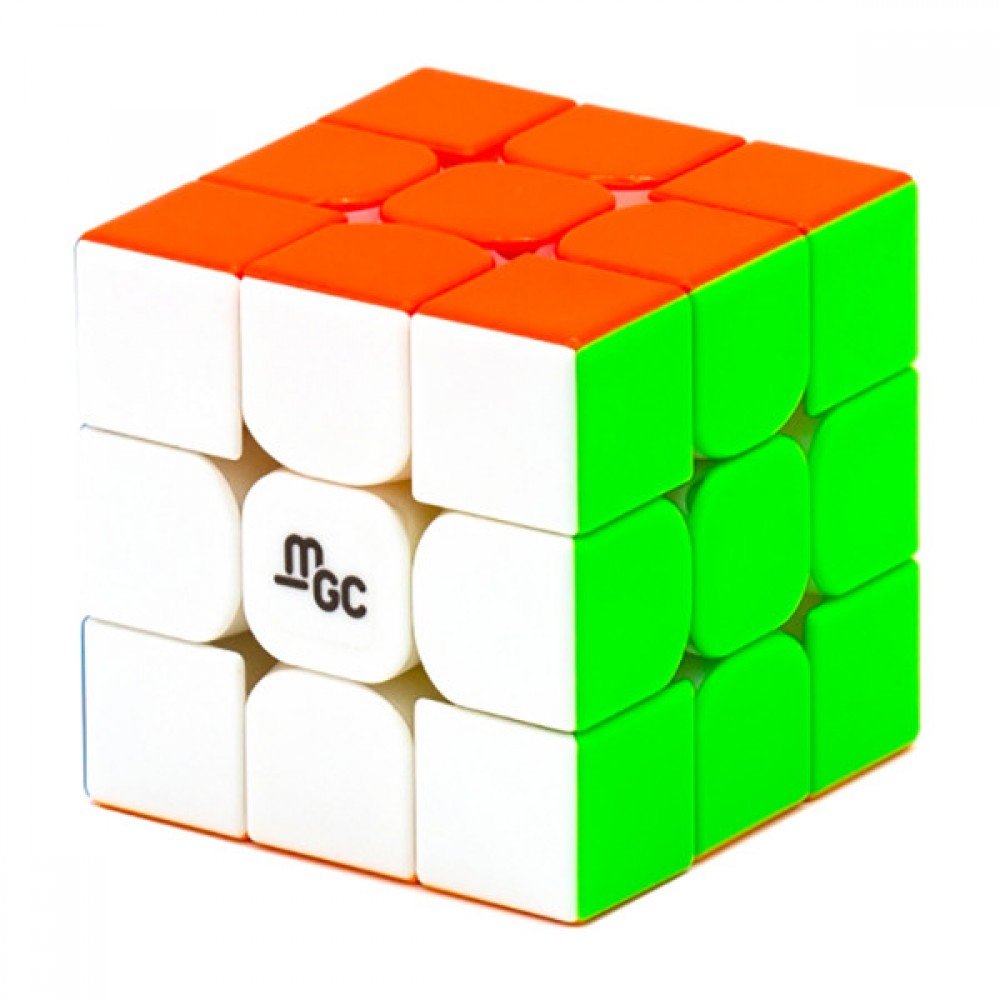 Кубик Рубика 3х3 YJ MGC V2 magnetic stickerless | Магнитный кубик без наклеек