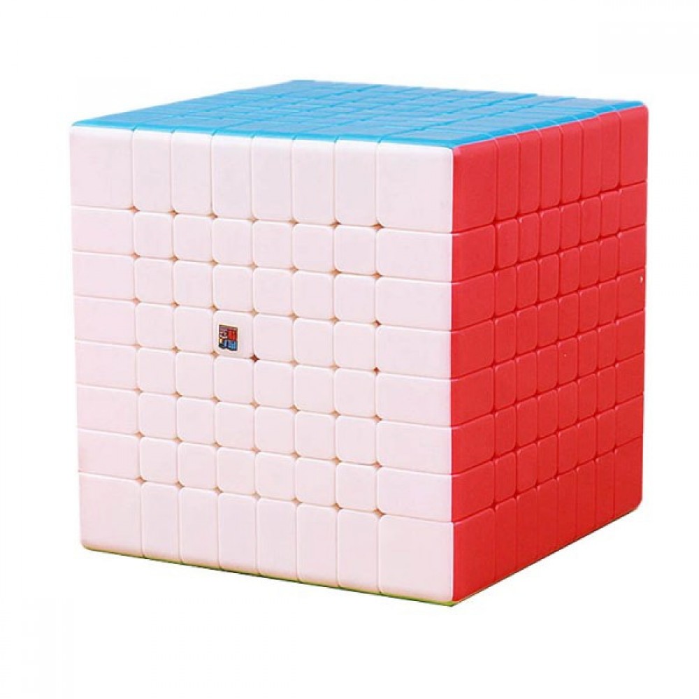Кубик Рубика 8х8 MoYu Meilong MF8 color | МоЮ Мейлонг МФ8 без наклеек