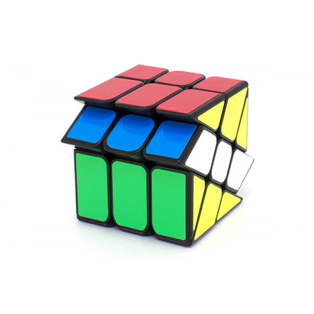 QiYi MoFangGe Windmill Cube black | Головоломка Млин Кійі чорна