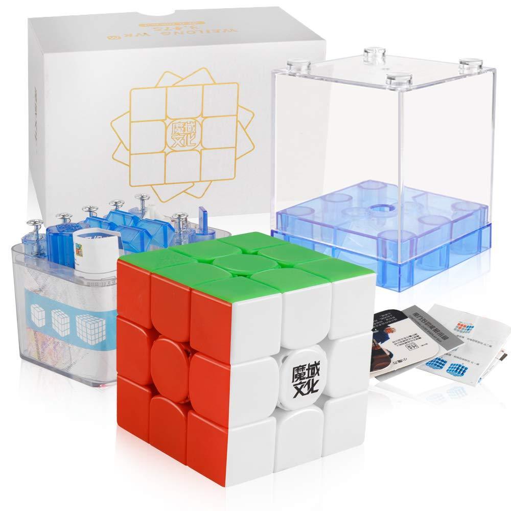Кубик Рубика 3х3 WeiLong WRM stickerless | МоЮ Вэйлонг ВРМ без наклеек
