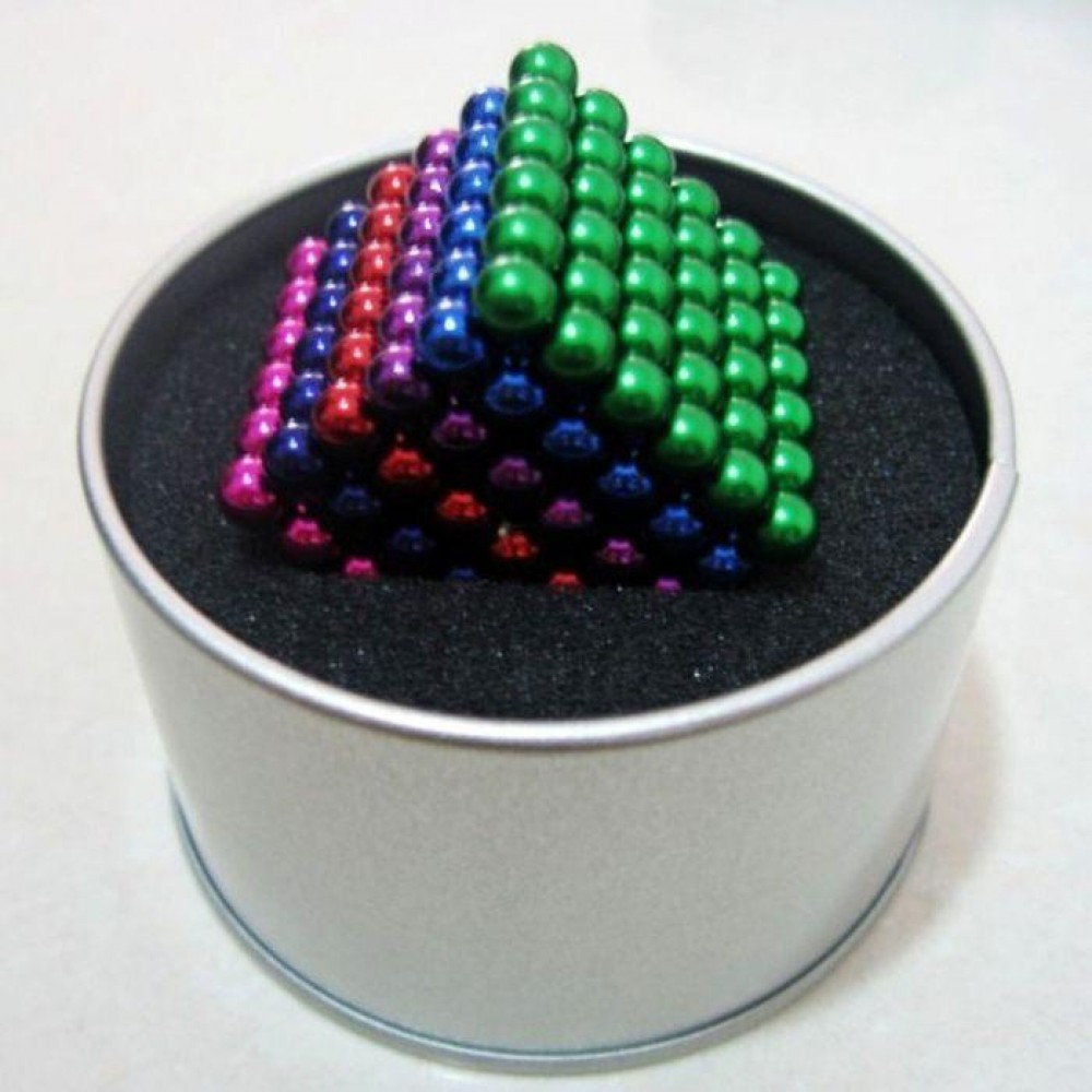 Неокуб - 216 шаров 5 мм цветной | Neocube color 216 pcs 5 mm