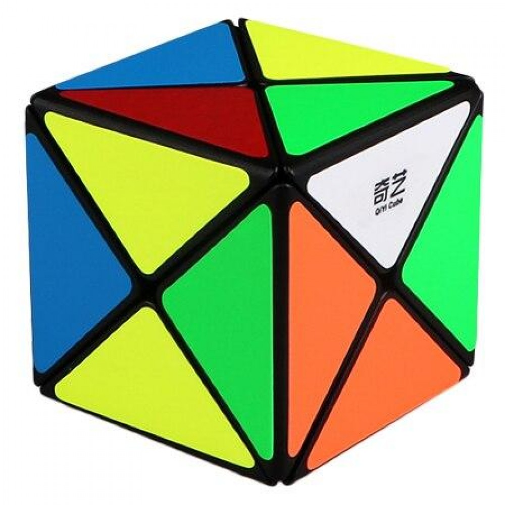 QiYi MoFangGe X cube (Dino cube) black | Ікс куб (Діно куб) чорний