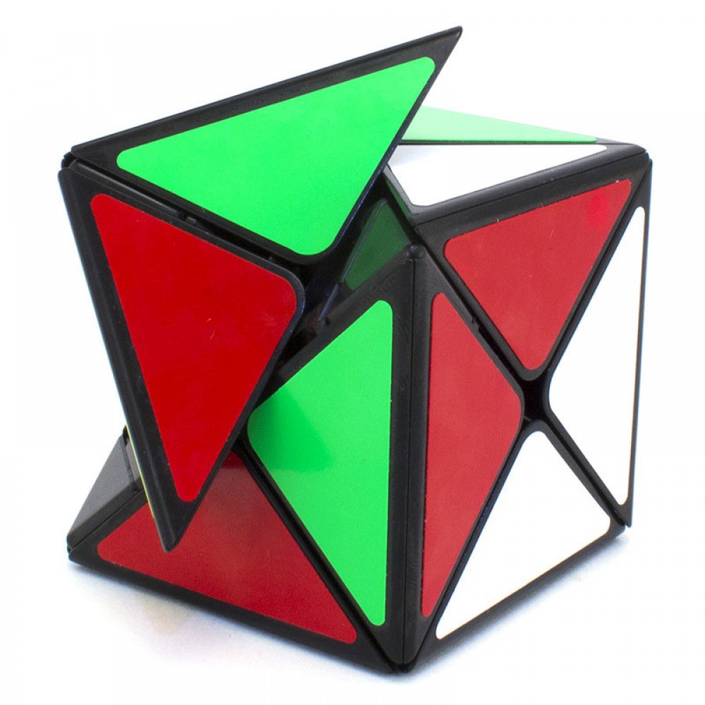 QiYi MoFangGe X cube (Dino cube) black | Икс куб (Дино куб) чёрный