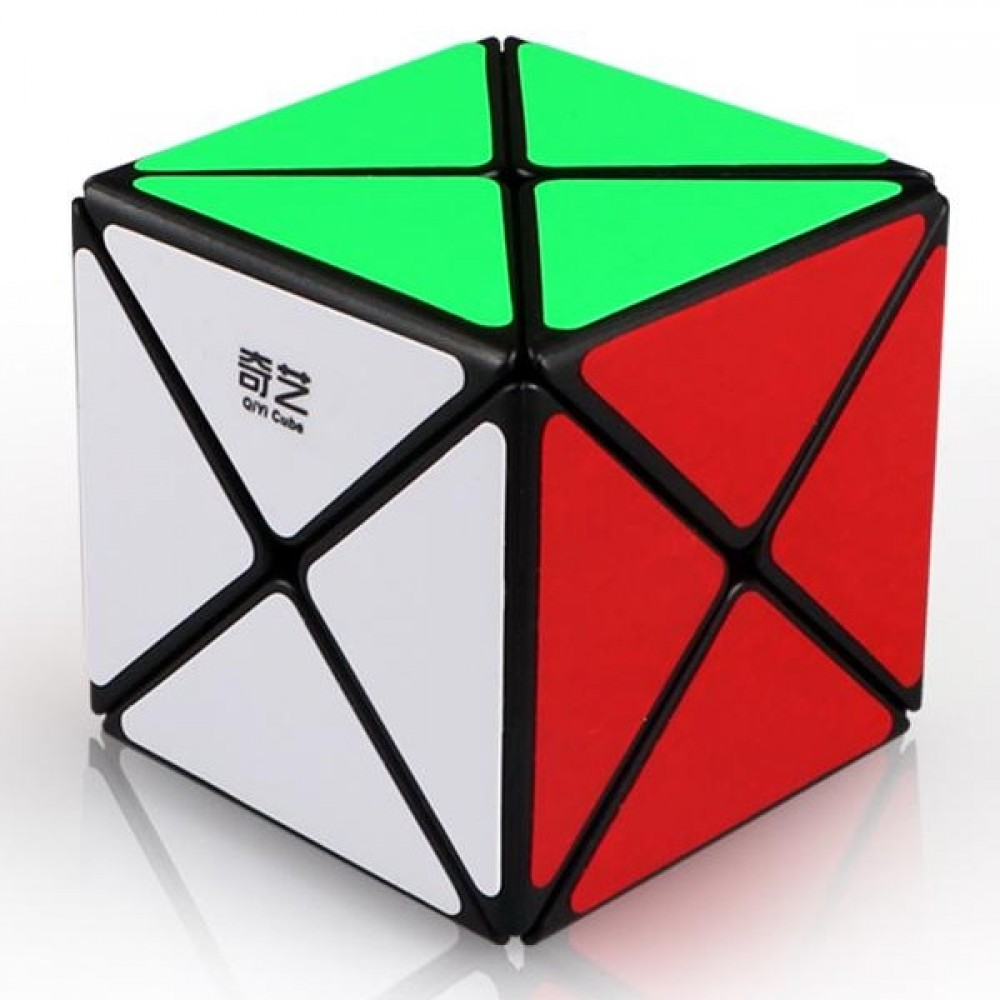 QiYi MoFangGe X cube (Dino cube) black | Ікс куб (Діно куб) чорний