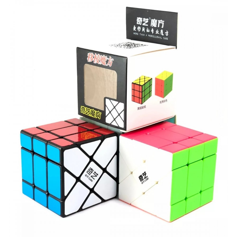 QiYi MoFangGe Fisher Cube black | Кубик Фішера чорний