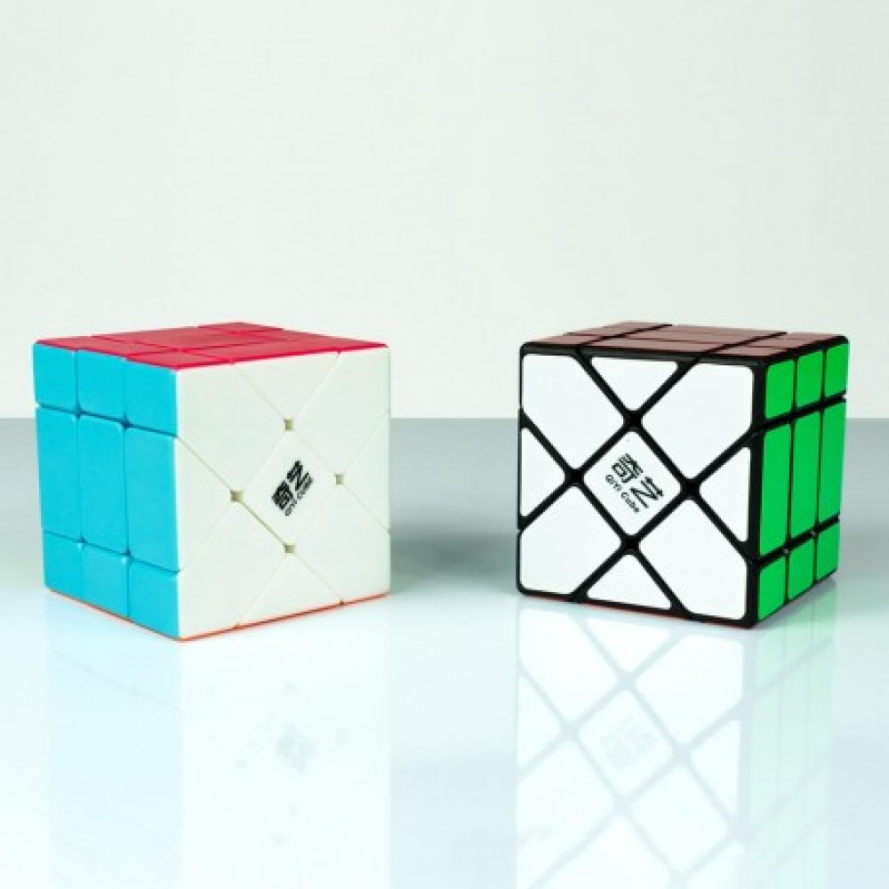 QiYi MoFangGe Fisher Cube black | Кубик Фишера чёрный