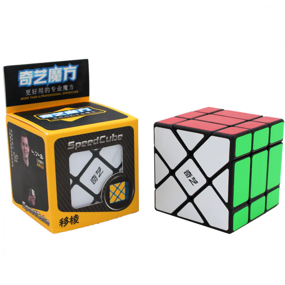 QiYi MoFangGe Fisher Cube black | Кубик Фішера чорний