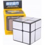 Дзеркальний кубик 2х2 | QiYi MoFangGe Mirror cube silver