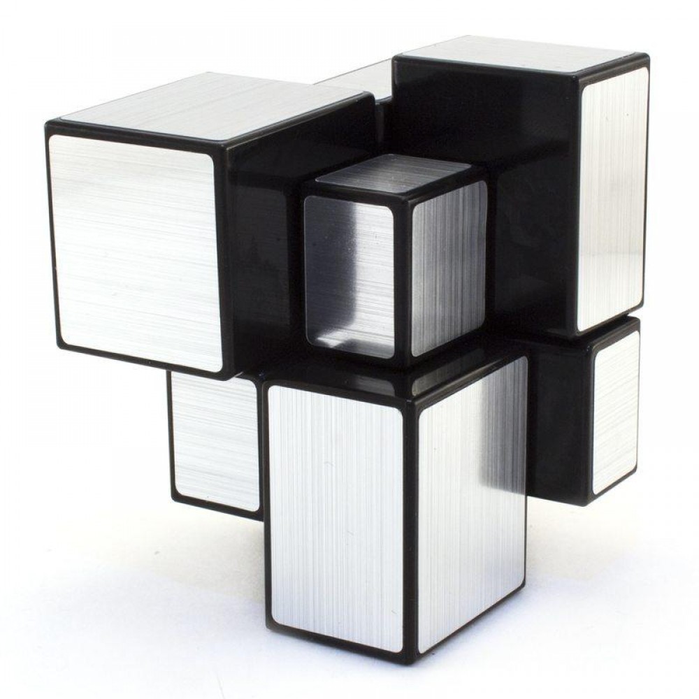 Дзеркальний кубик 2х2 | QiYi MoFangGe Mirror cube silver