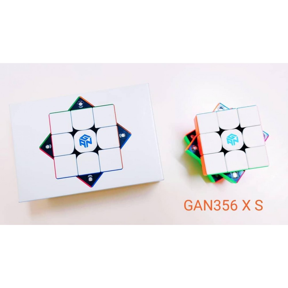 Кубик Рубика 3х3 GAN 356 XS magnetic stickerless | Ган XS магнитный без наклеек
