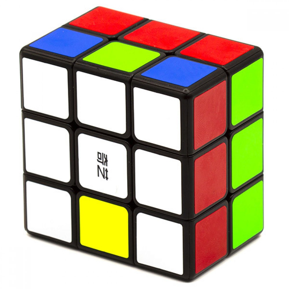 QiYi MofangGe 2x3x3 Cube black | Кубоїд 2х3х3 чорний