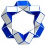 Змійка Рубіка 60 елементів синя | MoYu Magic Snake Cube blue