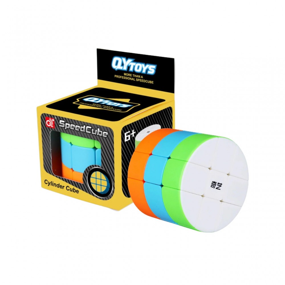 QiYi MoFangGe Cylinder Cube stickerless | Цилиндр куб (скьюб) без наклеек