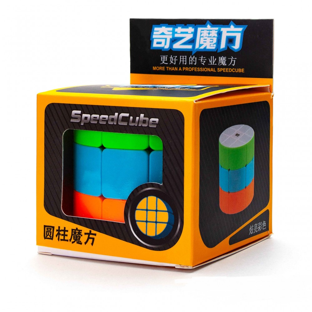 QiYi MoFangGe Cylinder Cube stickerless | Цилиндр куб (скьюб) без наклеек