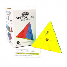 Yuxin Little Magic pyraminx stickerless | Пирамидка Юксин 3х3 без наклеек