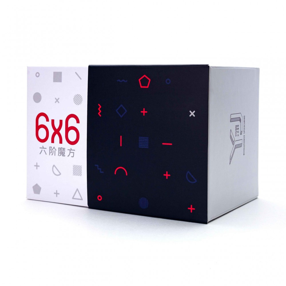 Кубик Рубика 6х6 MoYu MoFangJiaoShi MGC magnetic stickerless | Кубик МоЮ 6х6 магнитный