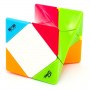 QiYi Twisty Skewb Cube stickerless (color) | Скьюб Твисти без наклеек