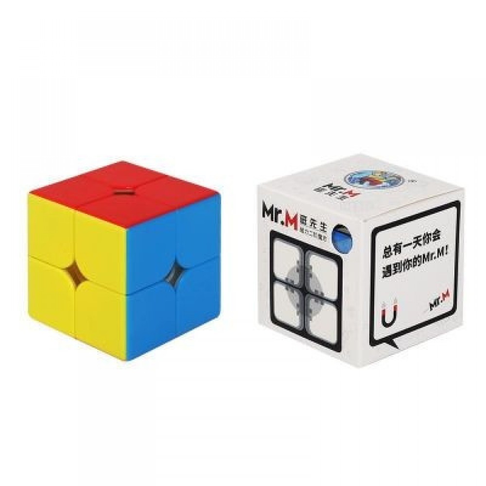Кубик Рубіка 2х2 ShengShou Mr M magnetic stickerless | Магнітний кубик без наліпок