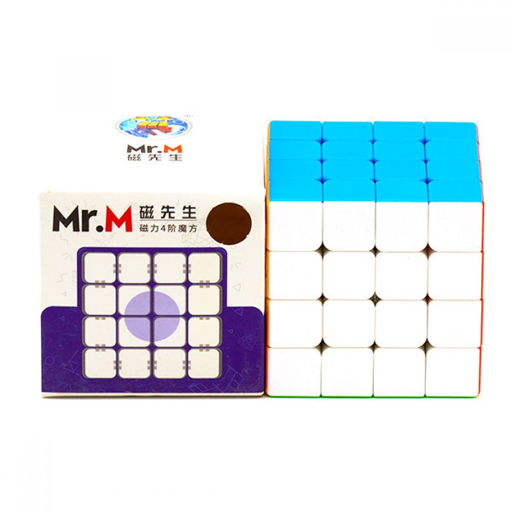 Кубик Рубика 4х4 ShengShou Mr M stickerless | Кубик 4х4 Мистер М магнитный