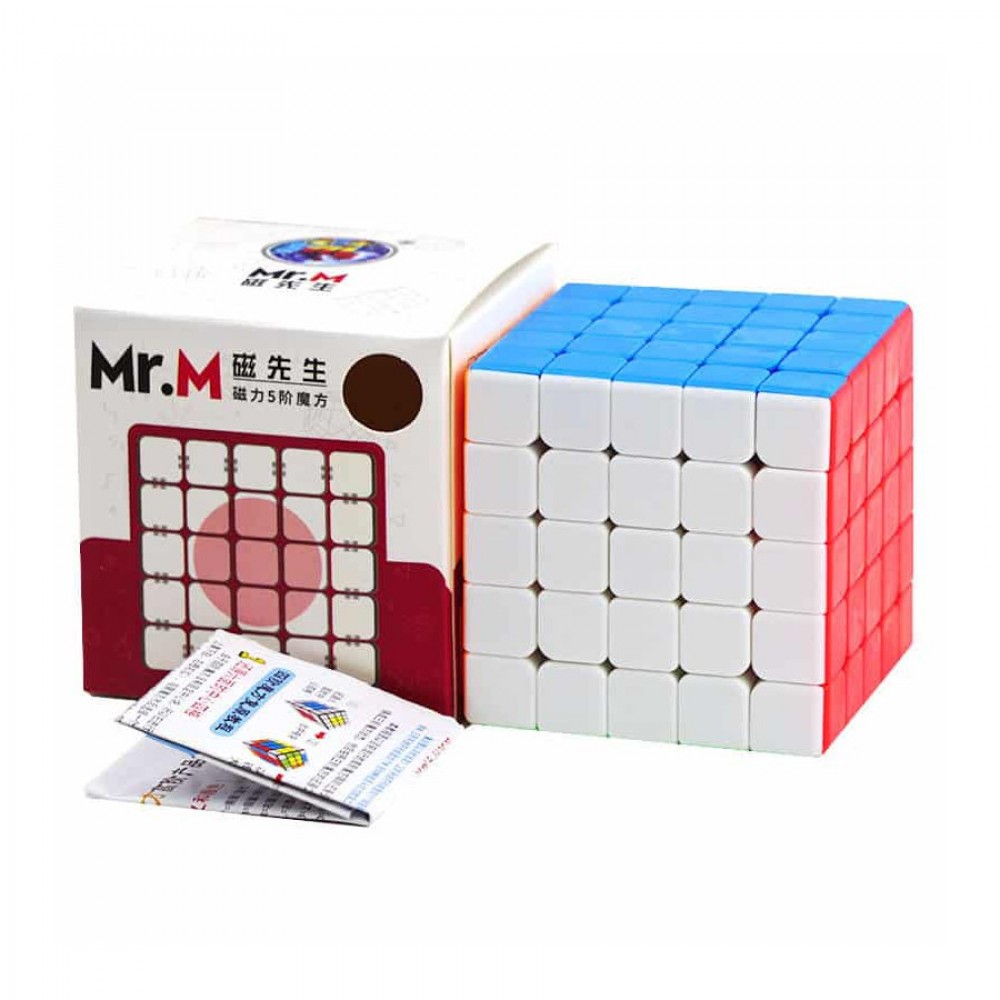 Кубик Рубика 5х5 ShengShou Mr M stickerless | Кубик 5х5 Мистер М магнитный