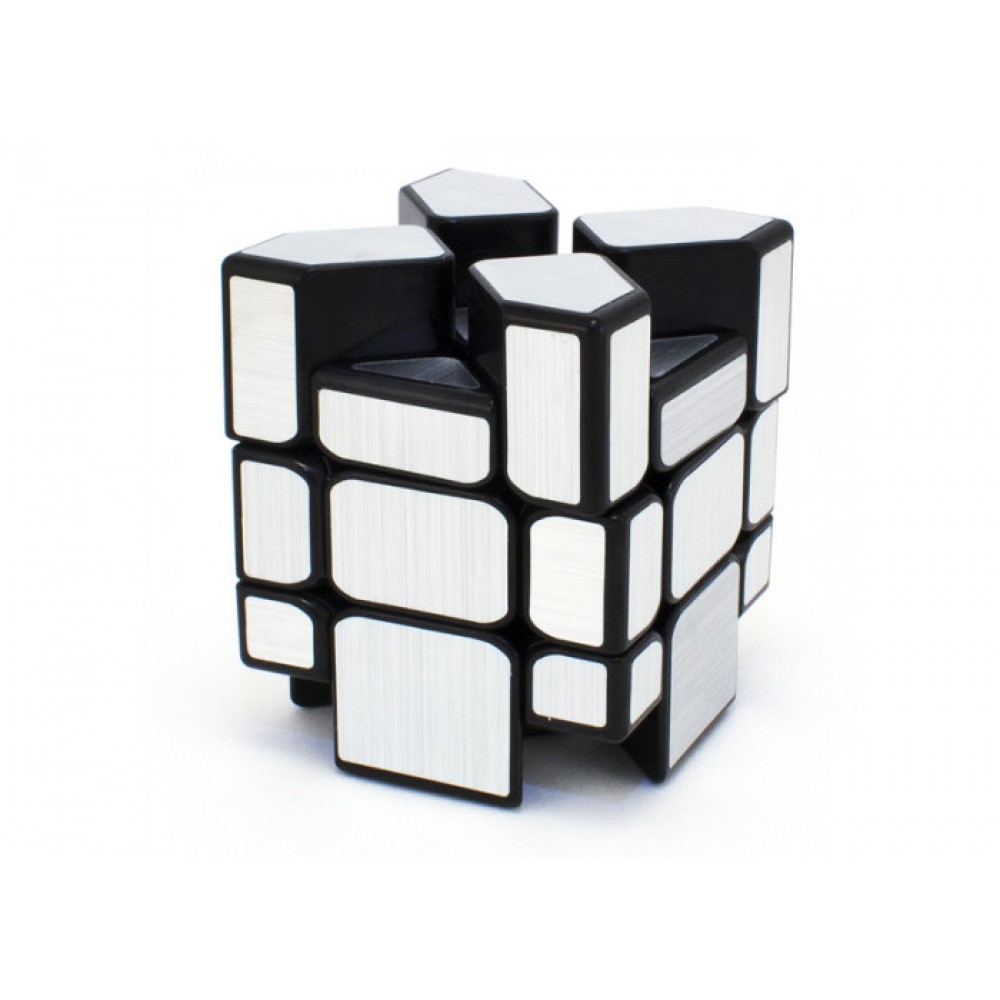 Зеркальный кубик Фишера | MoYu MoFangJiaoShi Fisher Cube silver