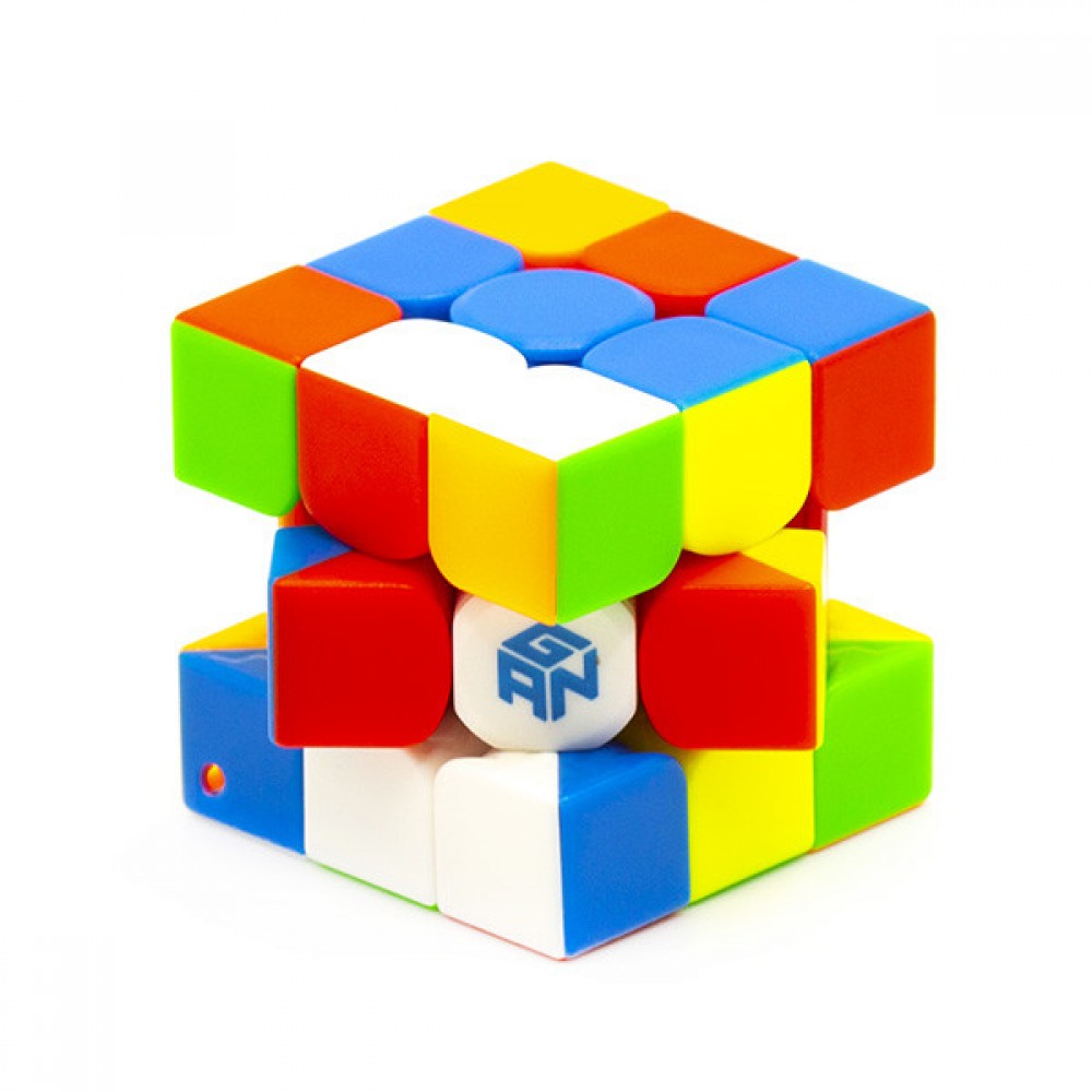 Gan Keychain 3 cm stickerless | Брелок Кубик Рубика 3x3 Ган без наклеек